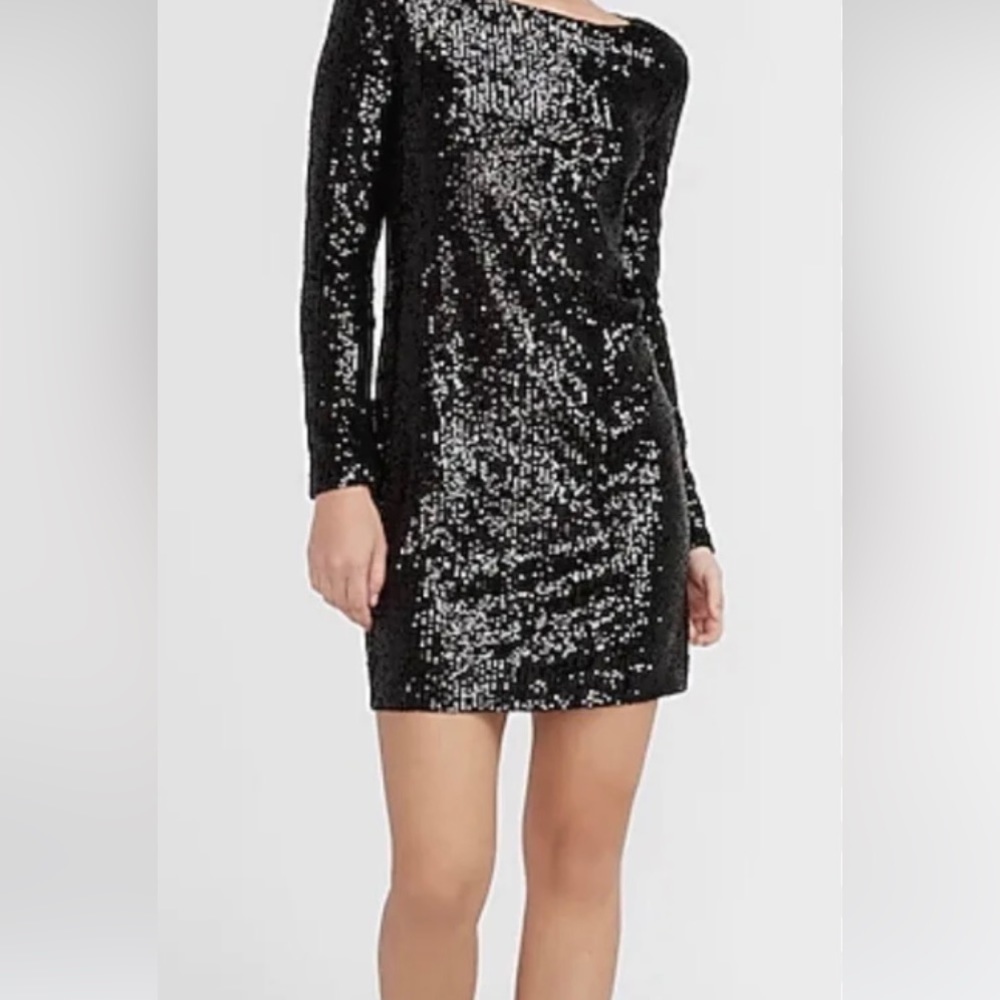 Kenzie 🖤 ⚡️⭐️ bedazzled Mini dress- Small/Med - Picture 2 of 9